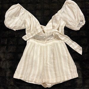 NWOT Winston White | Beach Striped Romper